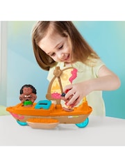 Mattel Games Fisher Price Little People Moana and Mauis Canoe - Image 4 of 6