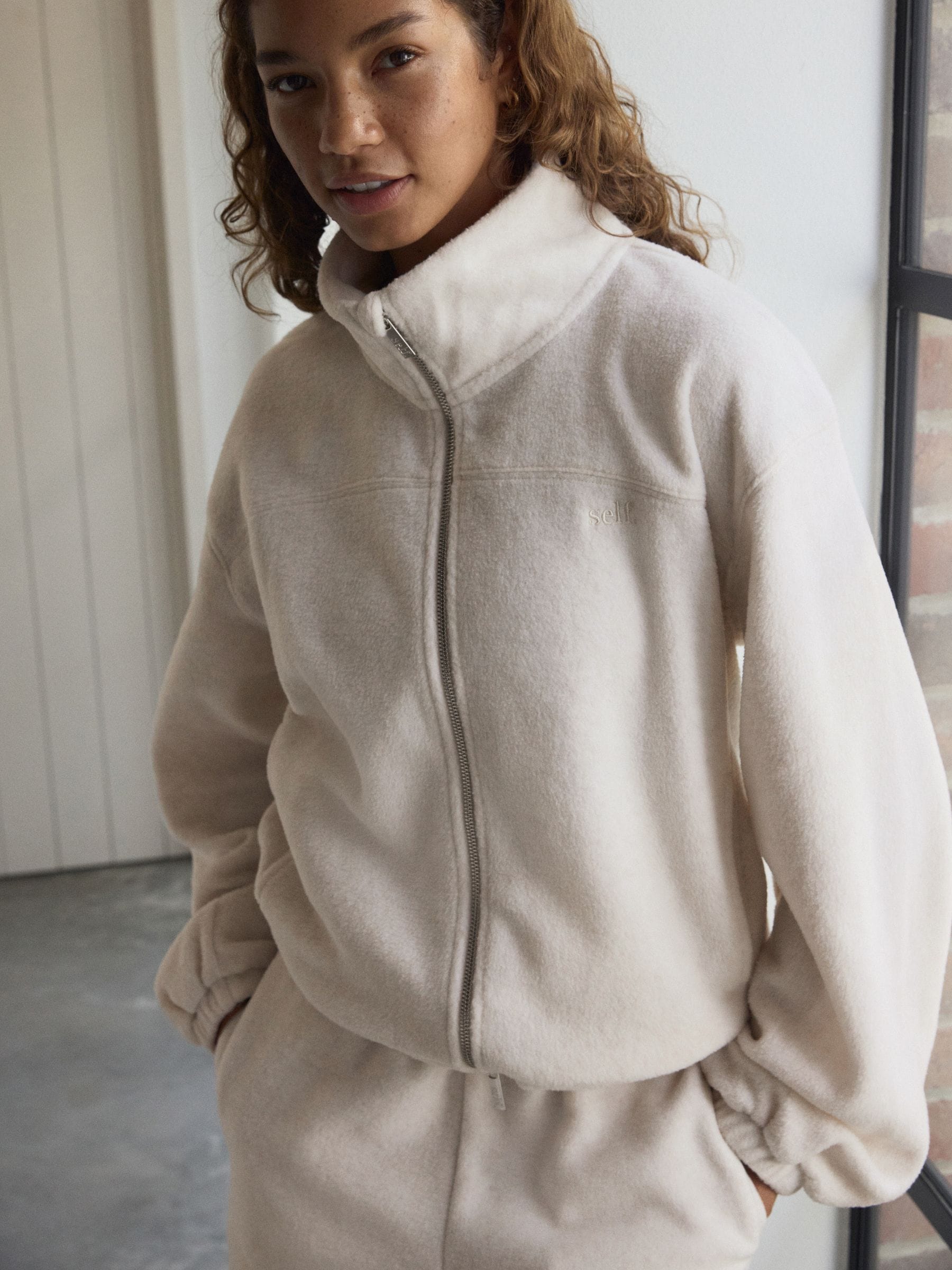 Next：日本 self.フルジップ Polar フリース from Next Japan