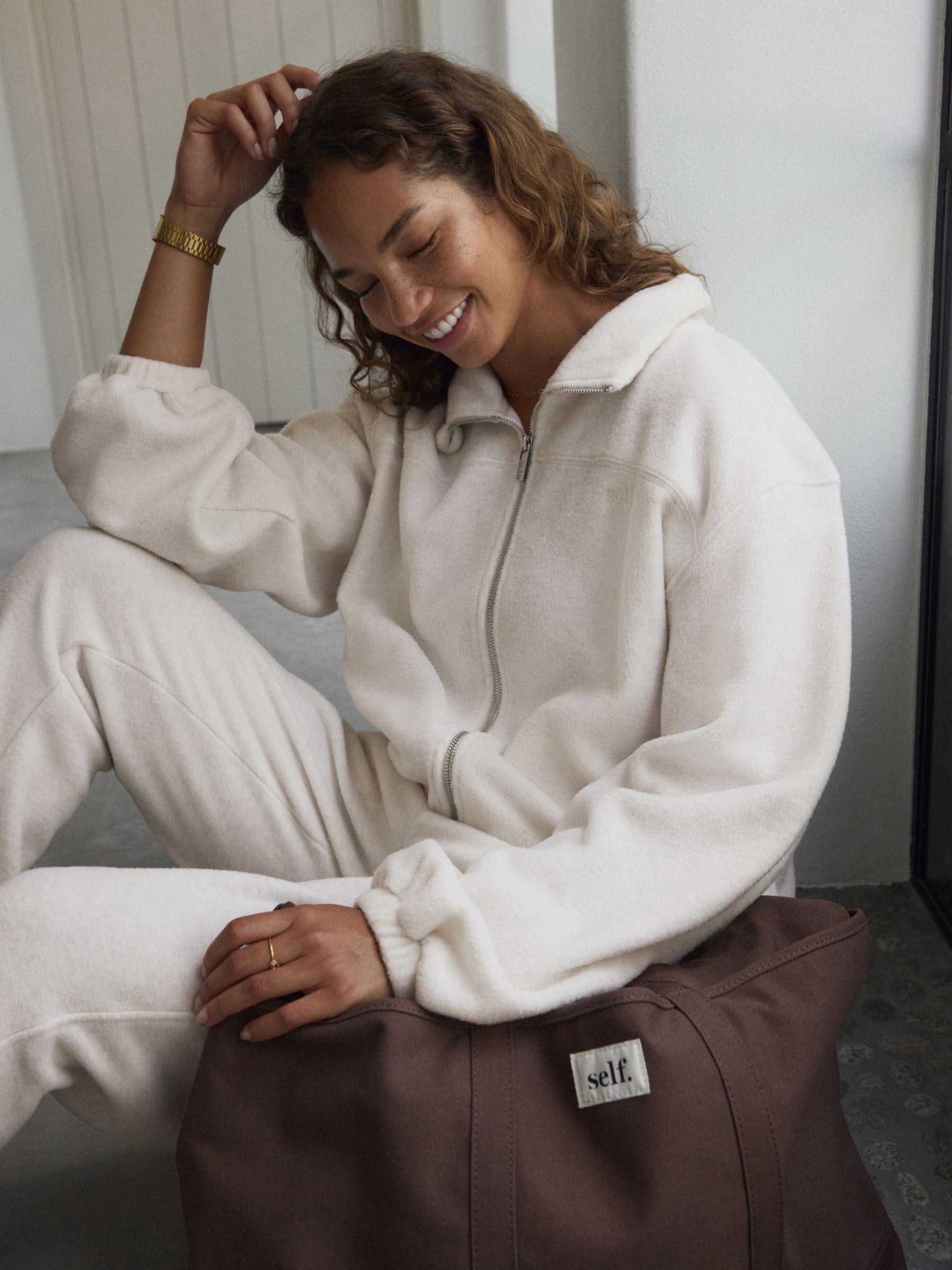 Next：日本 self.フルジップ Polar フリース from Next Japan