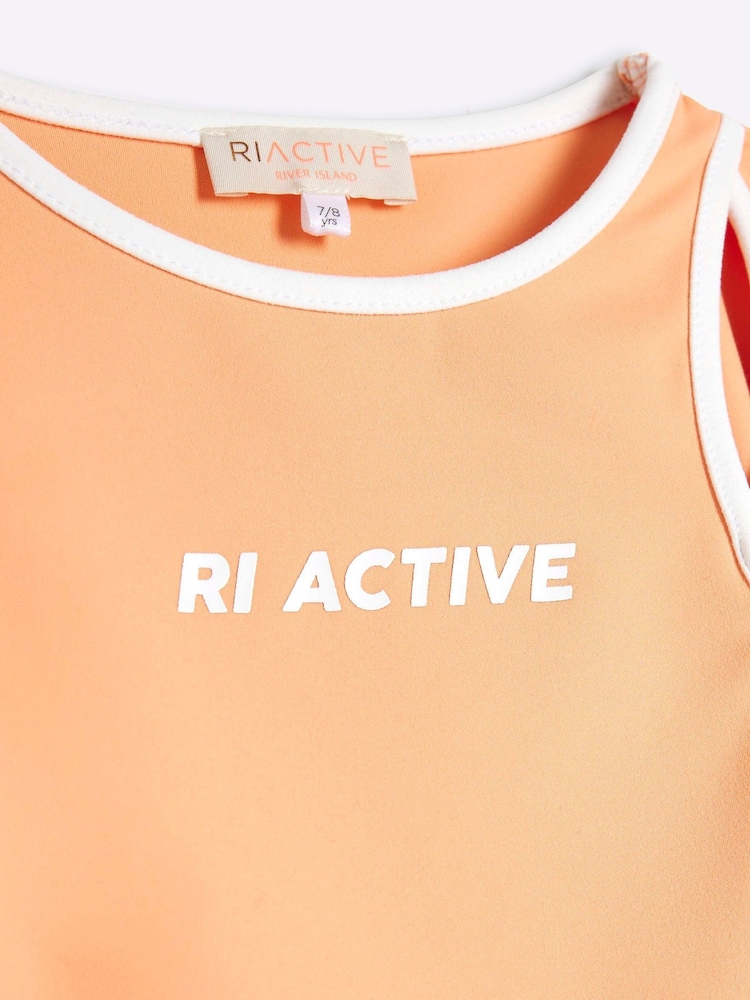 River Island Pink Girls Active Skort Set - Image 4 of 5