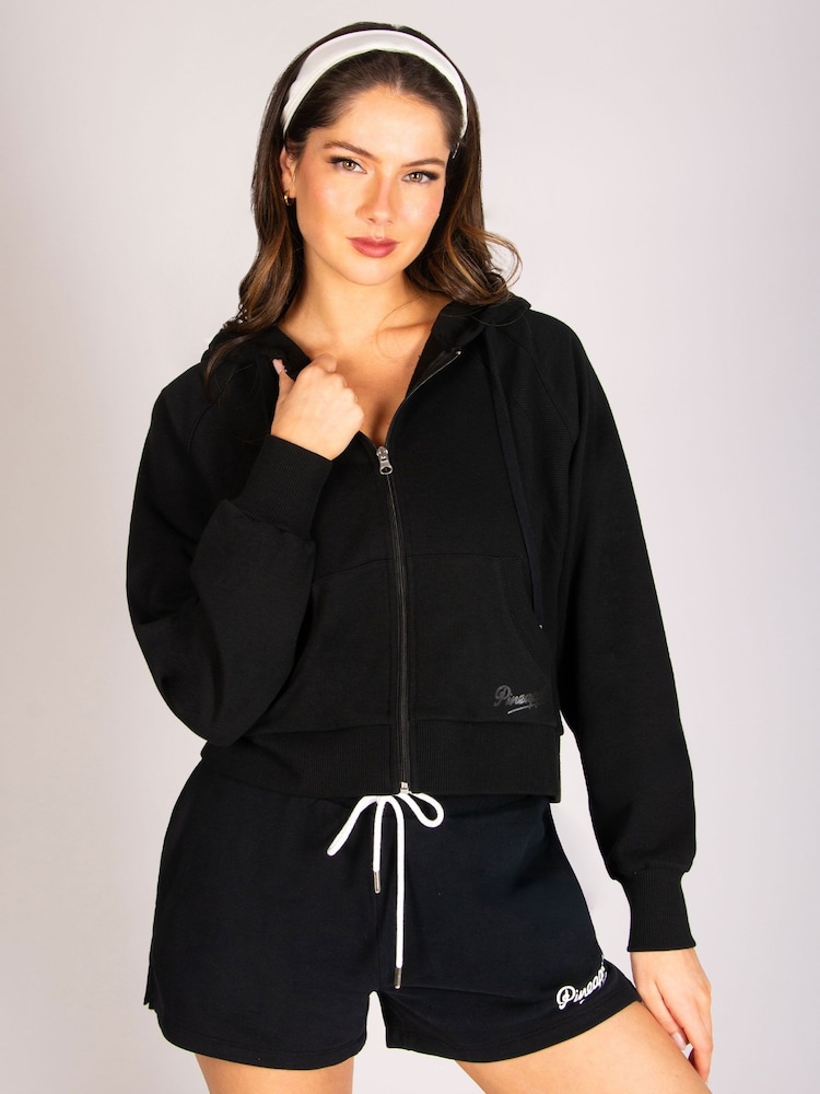 Pineapple Black Logo Full Zip Hoodie - Image 1 of 5