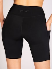 Pineapple Black Supersoft Stretch Pocket Cycling Shorts - Image 5 of 8
