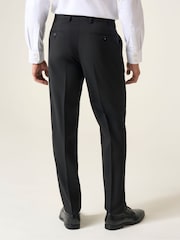 Skopes Black Tailored Fit Wool Rich Darwin Suit Trousers - Image 2 of 3