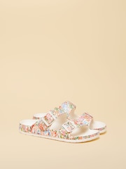 Joules Sunseeker Ditsy EVA Double Buckle Sliders - Image 1 of 6