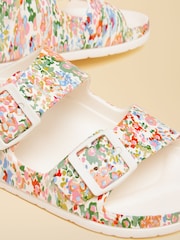 Joules Sunseeker Ditsy EVA Double Buckle Sliders - Image 5 of 6