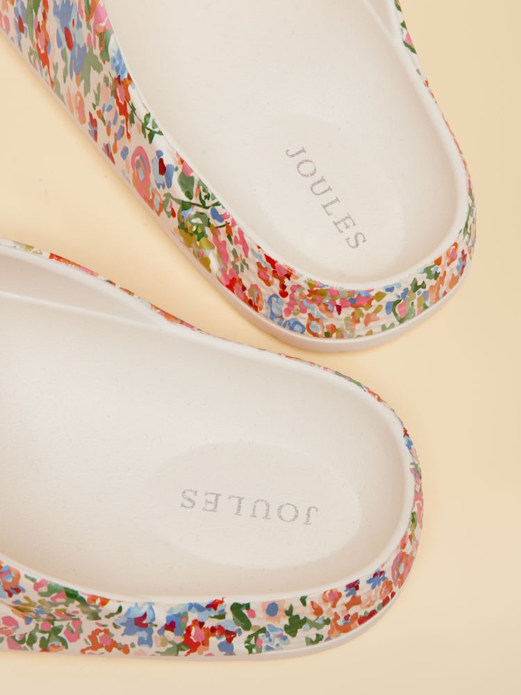 Joules Sunseeker Ditsy EVA Double Buckle Sliders - Image 6 of 6