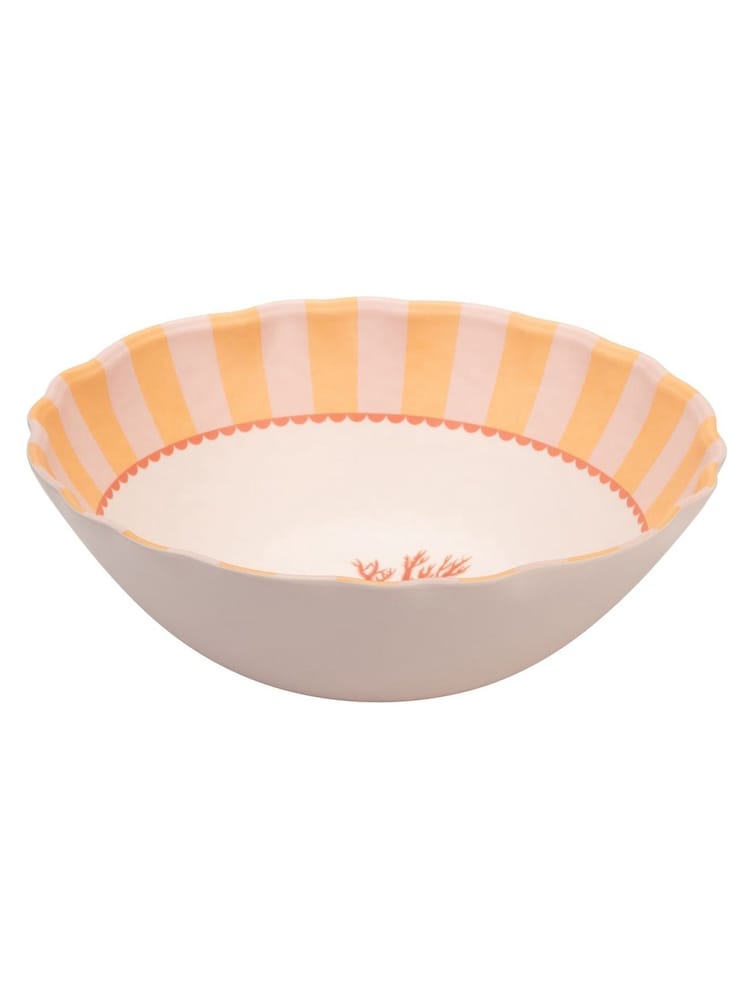 Yvonne Ellen Pink Picnic Salad Servers & Melamine Serving Bowl - Image 2 of 8