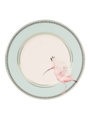 Yvonne Ellen Set of 4 White Animal Dinner Plates - Image 6 of 6