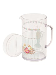 Yvonne Ellen Clear Crab Picnic Pitcher Jug - Image 5 of 5