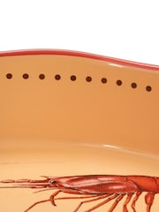 Yvonne Ellen Orange Large Shrimp Round Roaster - Image 3 of 3