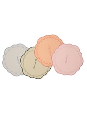 Yvonne Ellen Set of 4 Pink Slogan Placemats - Image 2 of 6