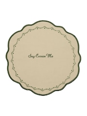Yvonne Ellen Set of 4 Pink Slogan Placemats - Image 5 of 6