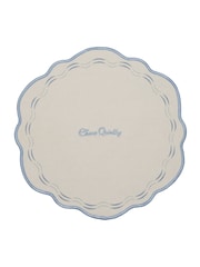 Yvonne Ellen Set of 4 Pink Slogan Placemats - Image 6 of 6