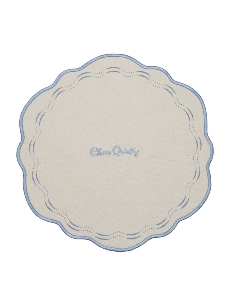 Yvonne Ellen Set of 4 Pink Slogan Placemats - Image 6 of 6