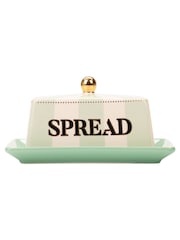 Yvonne Ellen Green Elephant Butter Dish - Image 2 of 7