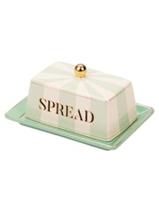 Yvonne Ellen Green Elephant Butter Dish - Image 4 of 7