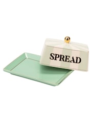 Yvonne Ellen Green Elephant Butter Dish - Image 6 of 7
