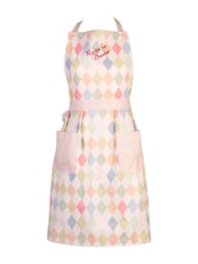 Yvonne Ellen White Harlequin Apron - Image 1 of 2