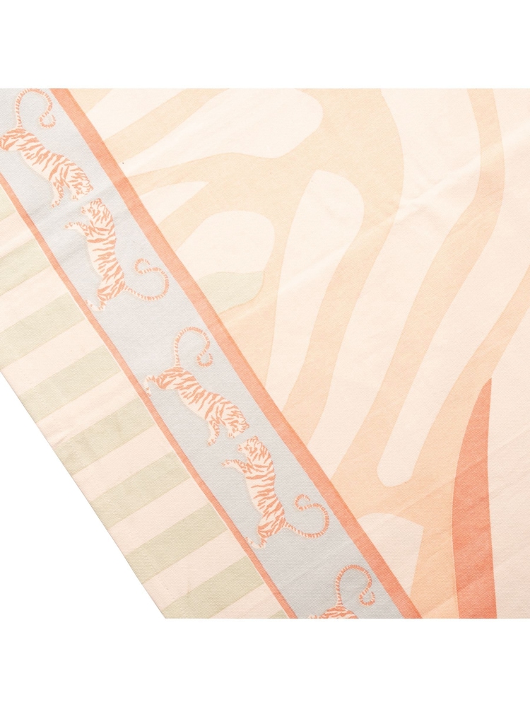 Yvonne Ellen Orange Tiger Tablecloth - Image 3 of 3
