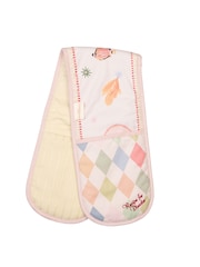 Yvonne Ellen White Harlequin Textile Double Oven Glove and Tea Towel Set - Image 1 of 8
