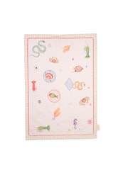 Yvonne Ellen White Harlequin Textile Double Oven Glove and Tea Towel Set - Image 2 of 8