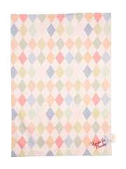 Yvonne Ellen White Harlequin Textile Double Oven Glove and Tea Towel Set - Image 6 of 8