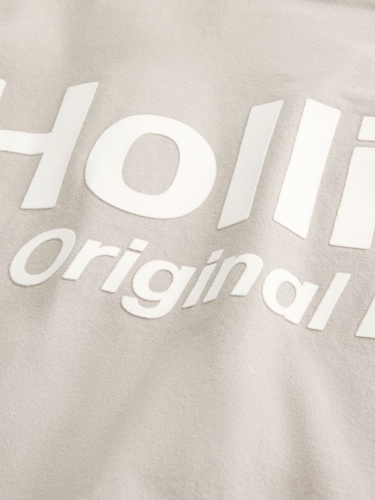 Hollister Logo Crew Neck 100% Cotton T-Shirt - Image 3 of 3