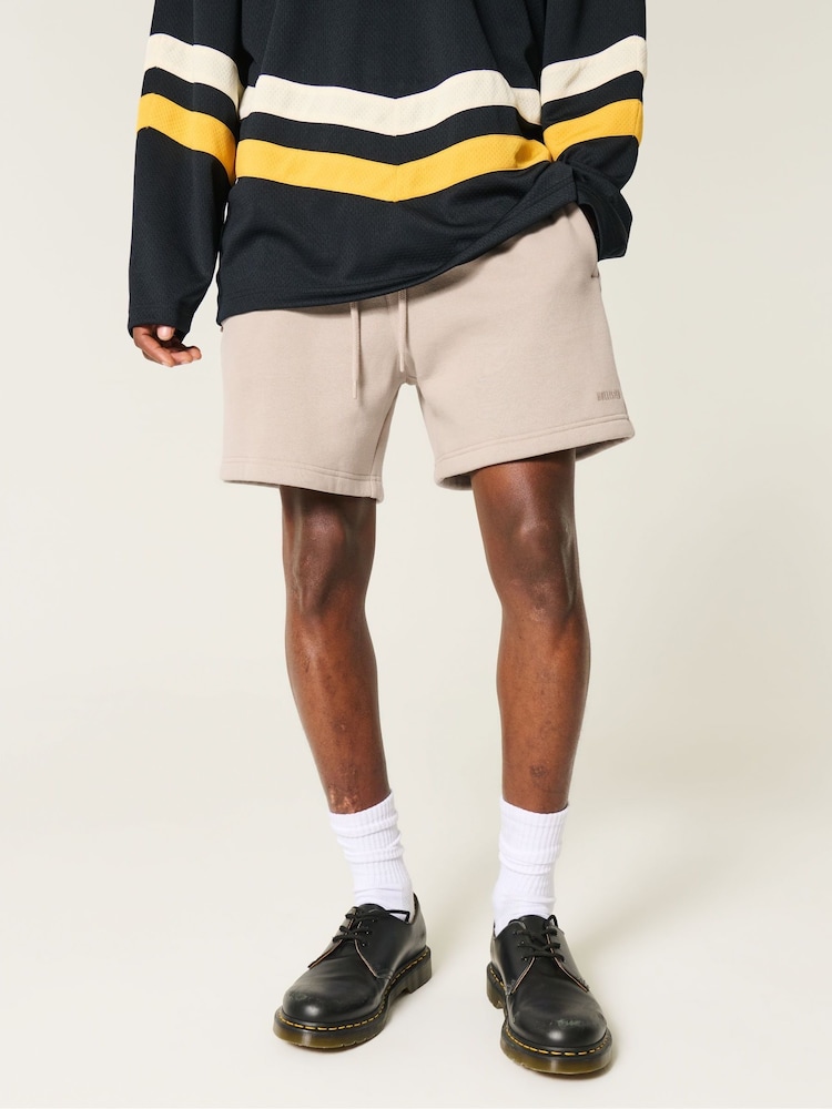 Hollister Tie Waist Jogger Shorts - Image 1 of 5