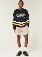 Hollister Tie Waist Jogger Shorts - Image 2 of 5