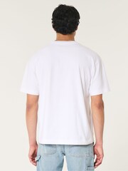 Hollister Boxy Crew Neck Short Sleeve 100% Cotton T-Shirt - Image 2 of 5
