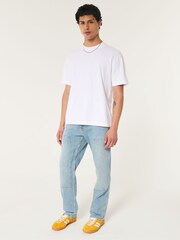 Hollister Boxy Crew Neck Short Sleeve 100% Cotton T-Shirt - Image 3 of 5