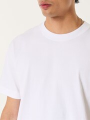 Hollister Boxy Crew Neck Short Sleeve 100% Cotton T-Shirt - Image 4 of 5