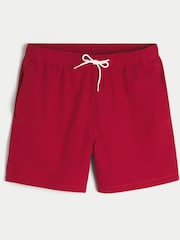 Hollister Red Swim Shorts - Image 4 of 4