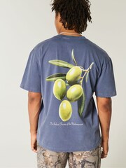 Hollister Boxy Crew Neck Short Sleeve 100% Cotton T-Shirt - Image 2 of 4
