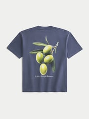 Hollister Boxy Crew Neck Short Sleeve 100% Cotton T-Shirt - Image 4 of 4