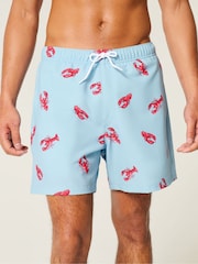 Hollister Blue Swim Shorts - Image 1 of 5