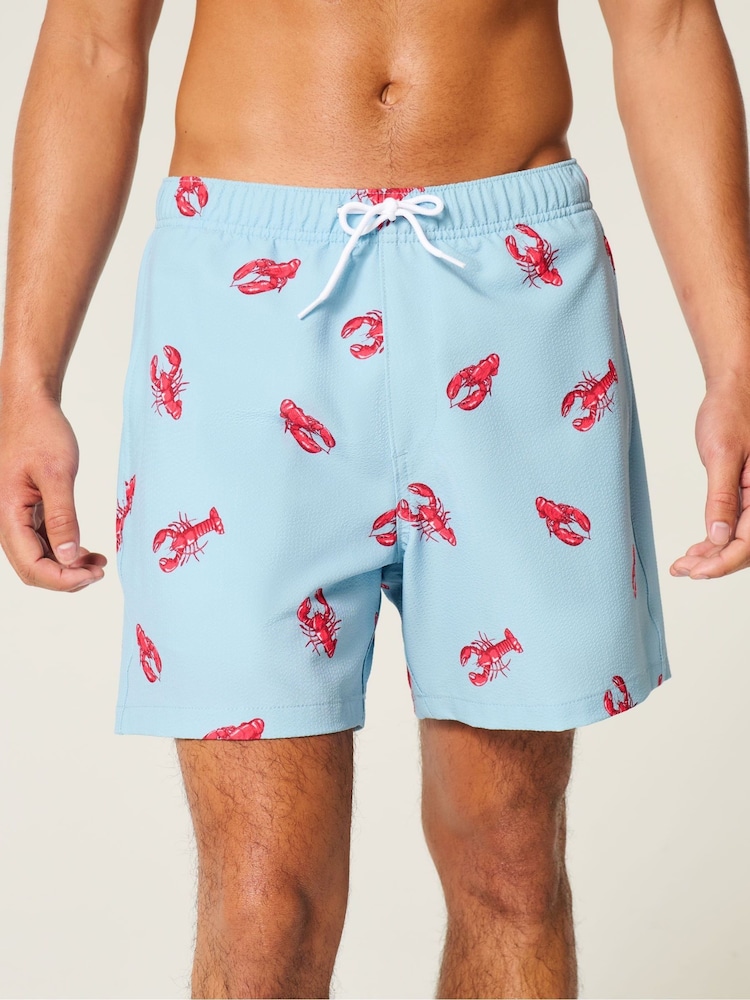 Hollister Blue Swim Shorts - Image 1 of 5