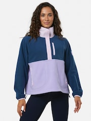 Gym + Coffee Purple Snap Polar Fleece - Image 1 of 6