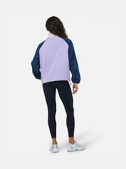 Gym + Coffee Purple Snap Polar Fleece - Image 2 of 6