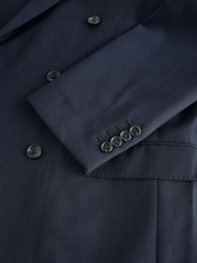Navy Regular Fit Signature Nova Fides Wool Jacket - Image 7 of 8