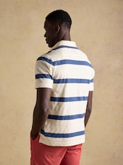 Joules Summer Slub Cream Rugby Shirt - Image 2 of 10