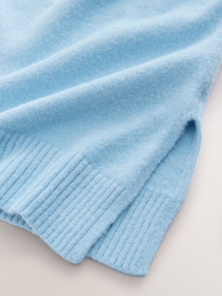 Blue Alpaca Wool Blend Tank - Image 14 of 14