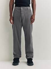 Universal Works Grey Military Corduroy Chinos - Image 2 of 7