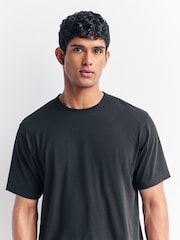 Universal Works Black Core T-Shirt - Image 6 of 7