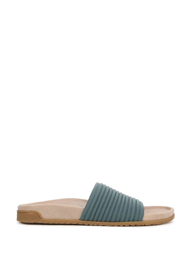 Vionic Regular Fit Evie Knit Black Sliders - Image 1 of 7