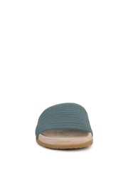 Vionic Regular Fit Evie Knit Black Sliders - Image 4 of 7