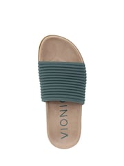 Vionic Regular Fit Evie Knit Black Sliders - Image 6 of 7