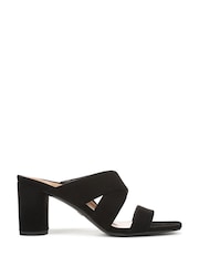 Vionic Wide Fit Merlot Heeled Sandals - Image 1 of 7