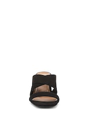 Vionic Wide Fit Merlot Heeled Sandals - Image 4 of 7