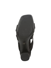 Vionic Wide Fit Merlot Heeled Sandals - Image 7 of 7